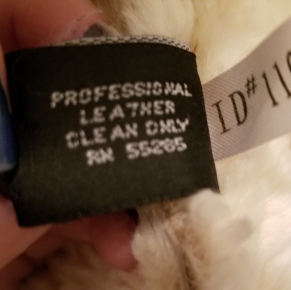 Express Short Shearling Coat Jacket - Picture 10 of 10